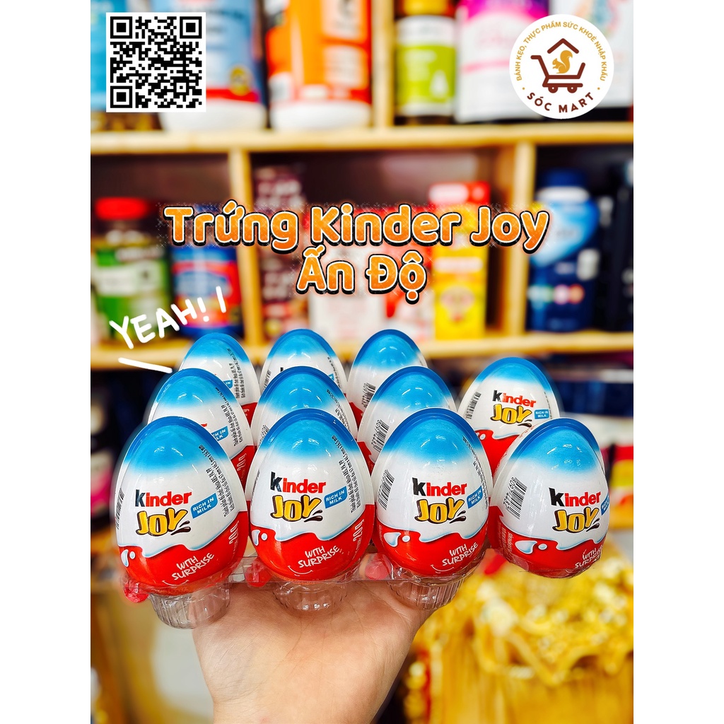 Trứng đồ chơi Kinder Joy Mỹ và Ấn Độ. ⚡Tạo sự sáng tạo cho bé⚡ ⚡Chuẩn nhập⚡ Chất lượng cao cấp.