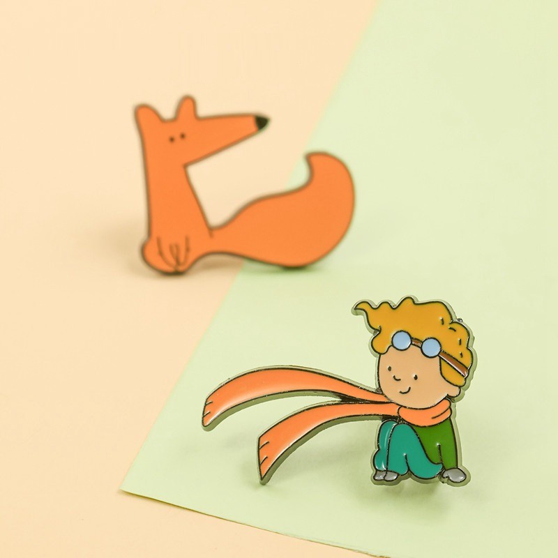 Pin cài áo nhân vật hoàng tử bé The Little Prince - GC167