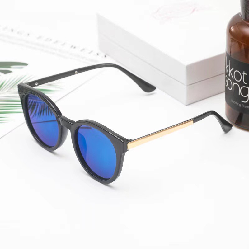 Kính mát gọng tròn phong cách cổ điển cho nữ