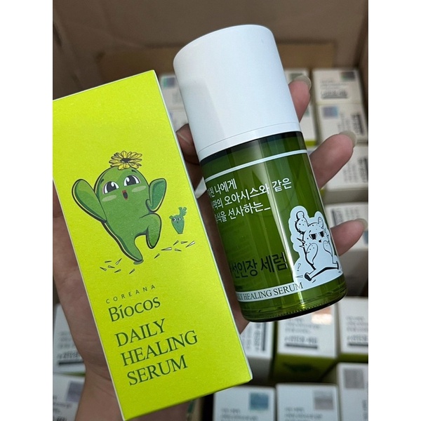 Tinh Chất Dưỡng Ẩm Phục Hồi Da Biocos Coreana Daily Healing Serum (50ml)