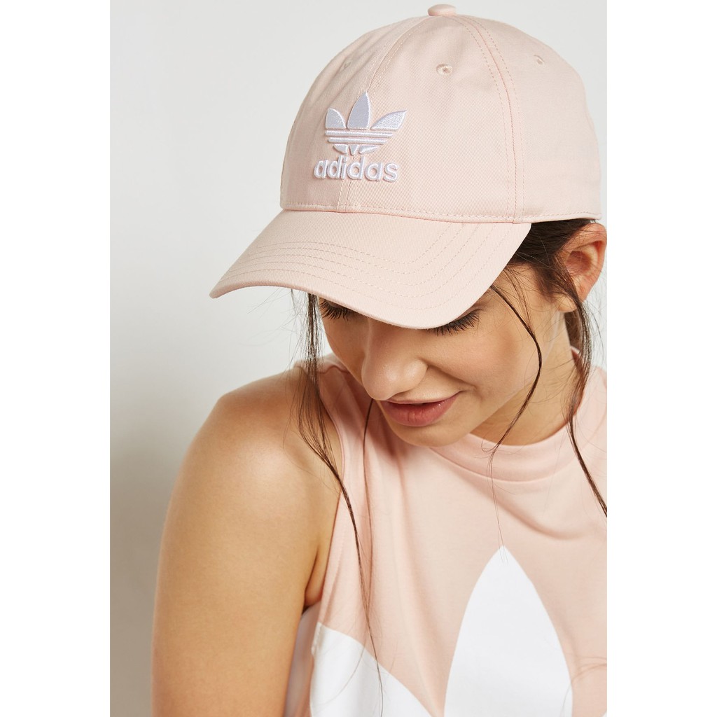 💥   Mũ | Nón Thời Trang adidas TREFOIL BASEBALL CAP - DV0173 Hồng Cá Tính | ẢNH THẬT | GIÁ RẺ NHẤT