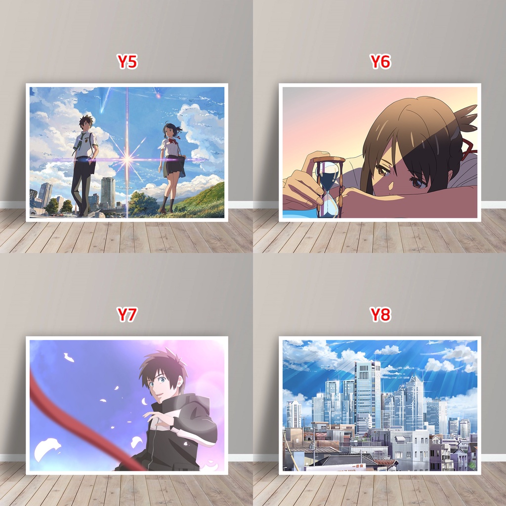 Tấm Postcard Cao Cấp Anime Your Name