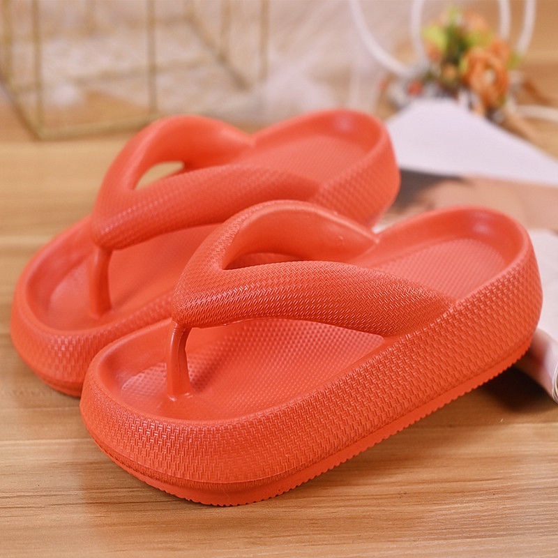 có hàng sẵnDép Xỏ Ngón Đế Dày Mềm Mại Chống Trượt Thời Trang Mùa Hè Cho Nữ Tth179
