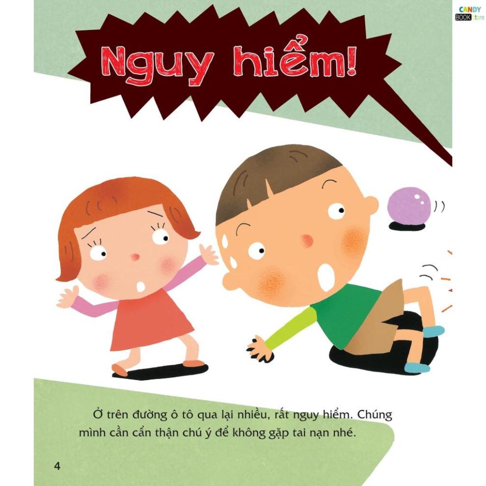 SÁCH - Dạy trẻ an toàn, vượt ngàn nguy hiểm - Làm gì để an toàn khi tham gia giao thông?