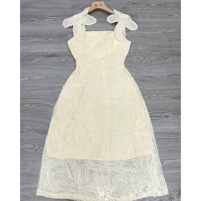 Đầm Ren Bông Hoa Dây