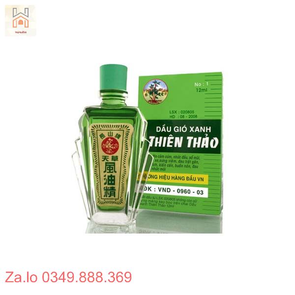 Dầu Gió Xanh Thiên Thảo - Lọ 12ml