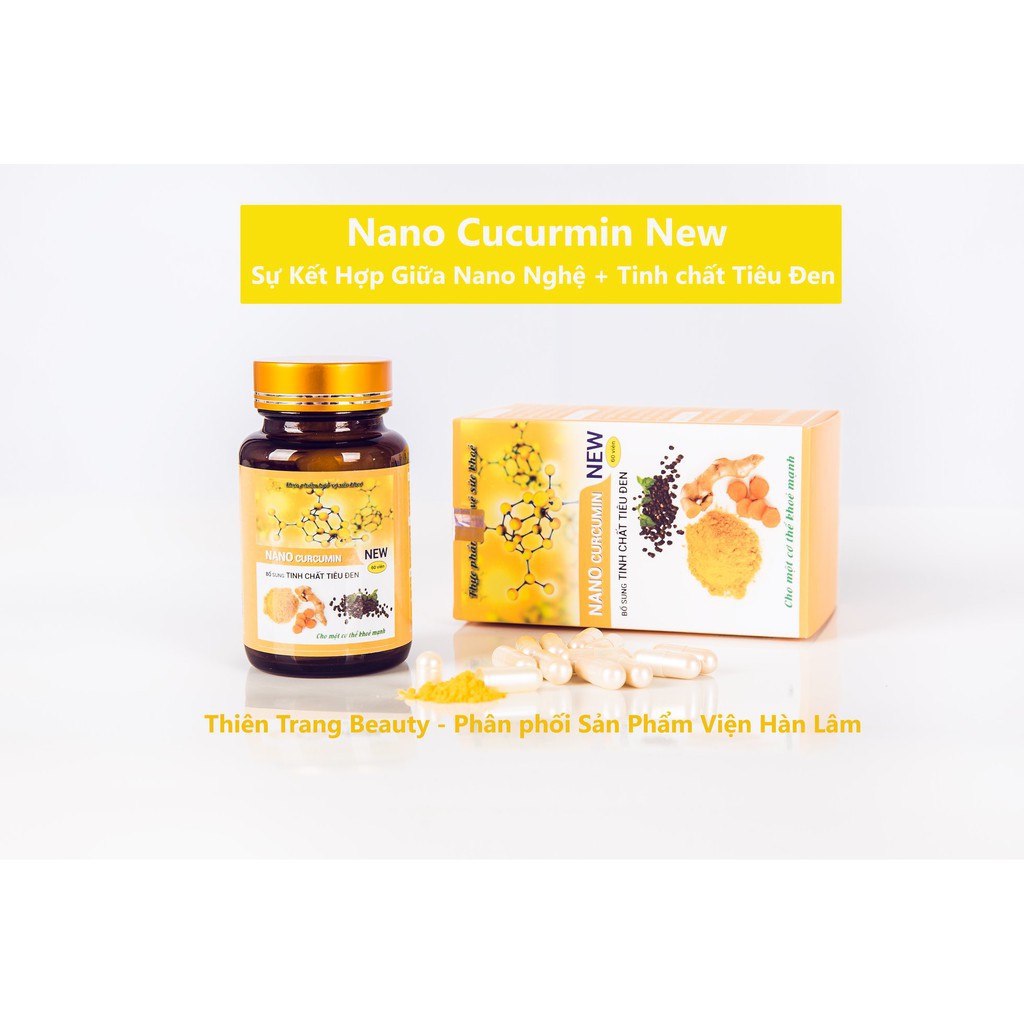 Nano curcumin new (Tinh chất nghệ nano) - Viện Hàn lâm KHCNVN
