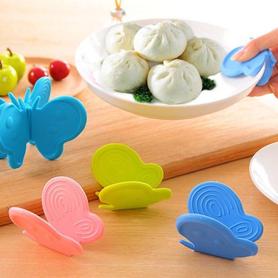 [HÀNG CÓ SẴN] Kẹp silicone bê nồi chống bỏng hình chú bướm đáng yêu 12*7cm