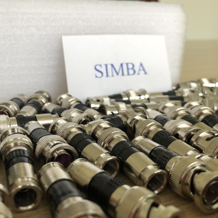 COMBO 3 Đầu nối rắc BNC-F5 nén dùcái ng cho camera chuyên dụng loại cao cấp Model: SFZ123-A