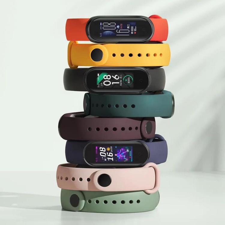 Vòng tay thông minh, đồng hồ thông minh theo dõi sức khoẻ Xiaomi Miband 6