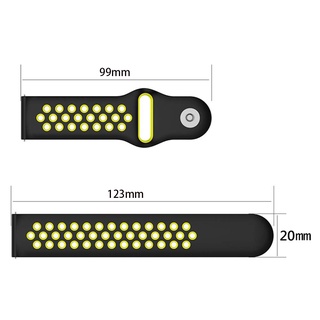 Dây đeo silicone mềm cho đồng hồ Ticwatch E
