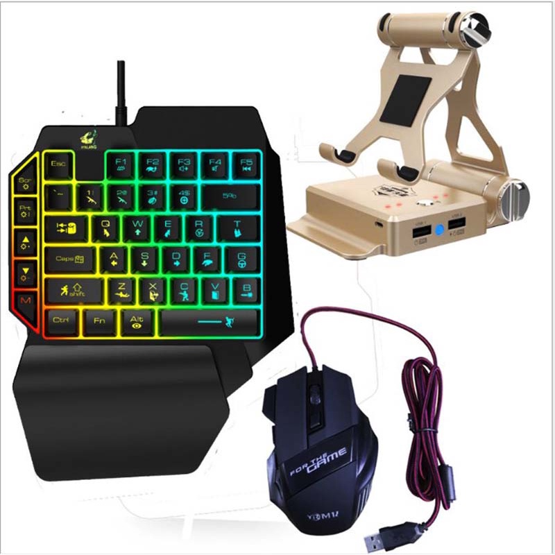 Gamesir X1 - Combo Bộ chuyển đổi bàn phím chuột chơi PUBG Mobile, Free Fire, COD