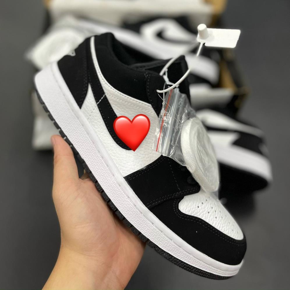 Giày Sneaker JorDan 1 Low panda  Đen Trắng , Giày JorDan panda thấp cổ,giày  Thể Thao Nam Nữ Thấp Cổ Full Phụ Kiện | BigBuy360 - bigbuy360.vn