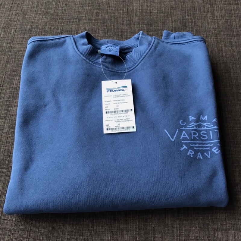 Áo Nỉ Xuất Hàn Camp Varsity Cho Nam và Nữ - Áo Sweater