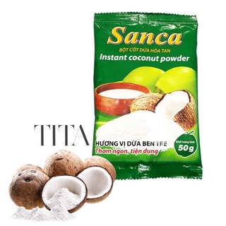 Bột cốt dừa sanca 50gr