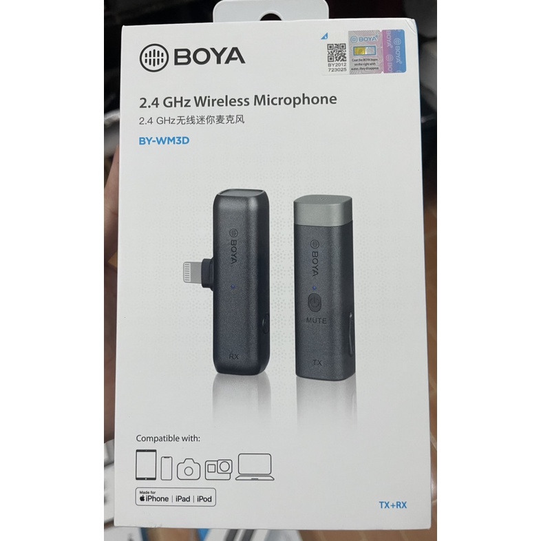Micro Không Dây  Boya BY-WM3D