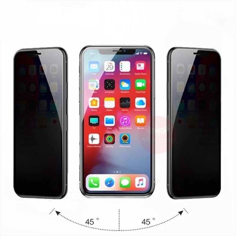 Kính cường lực SD chống nhìn trộm full dòng iPhone - Chính hãng