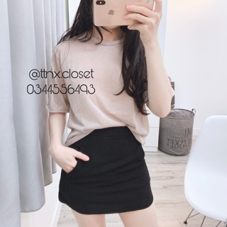 Áo pull nhũ dáng rộng siêu xinh