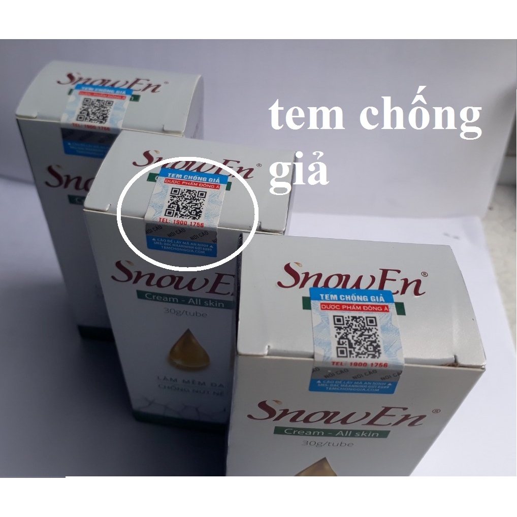 SNOWEN CREAM - KEM LÀM MỀM DA, CHỐNG NỨT NẺ GÓT CHÂN, BÀN TAY, da khô