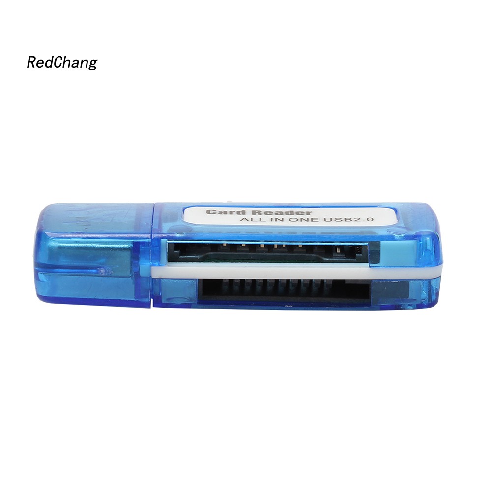 Đầu Đọc Thẻ Nhớ 4 Trong 1 Cổng Usb 2.0 Cho M2 Sd Sdhc Dv Micro Sd Tf