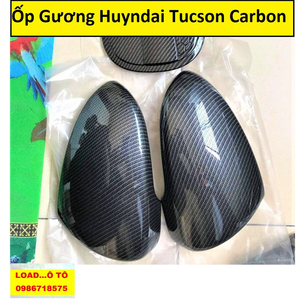 Ốp Gương Xe Huyndai Tucson 2018-2021 Mẫu Carbon Cao Cấp Nhất Thị Trường