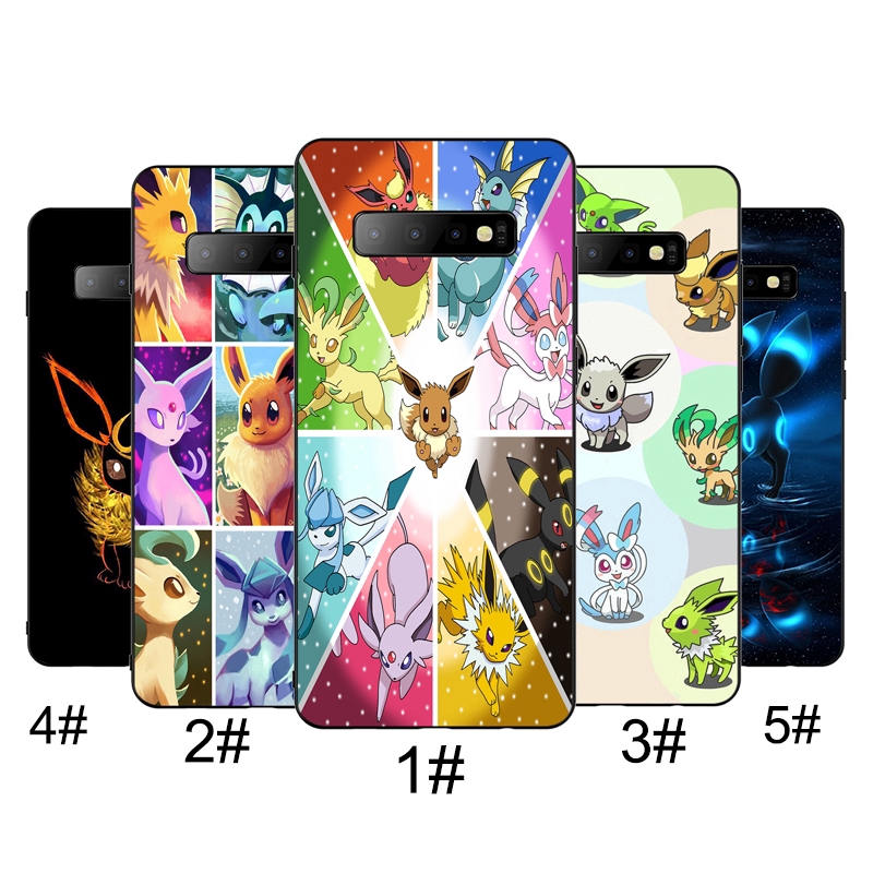 Ốp Điện Thoại Dẻo Họa Tiết Hoạt Hình Eeveelutions Pokémon Dễ Thương Cho Samsung Galaxy S10 E S8 S9 S10 Plus S7 Edge S6