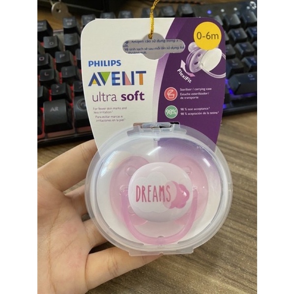 TI GIẢ AVENT THÔNG KHÍ (AVENT ULTRA AIR), TI NGẬM CHỐNG VẨU