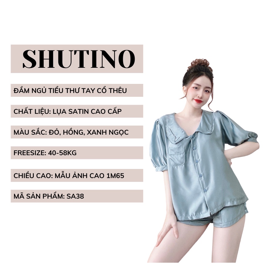 Đồ ngủ nữ sexy lụa satin cao cấp gợi cảm Shutino SA38 | BigBuy360 - bigbuy360.vn