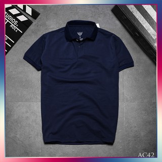 [Rẻ Nhất] Áo Polo Nam Cộc Tay Chất Xịn Navi - Áo Thun Cá Sấu [DUHNO]