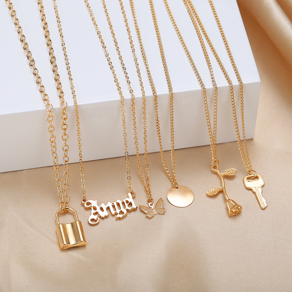 vòng cổ Mặt Hình Bươm Bướm Đính Đá Thời Trang Cho Nữ