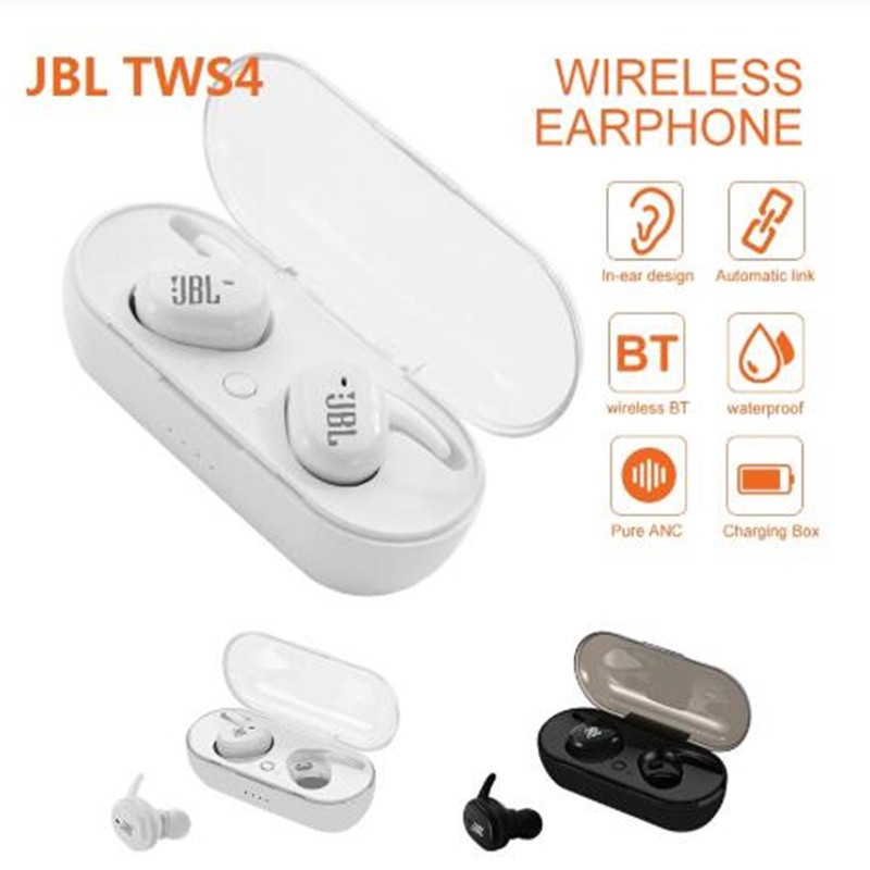 Tai nghe Bluetooth 5.0 Jbl Tws4 tích hợp micro mang lại trải nghiệm rảnh tay tiện dụng