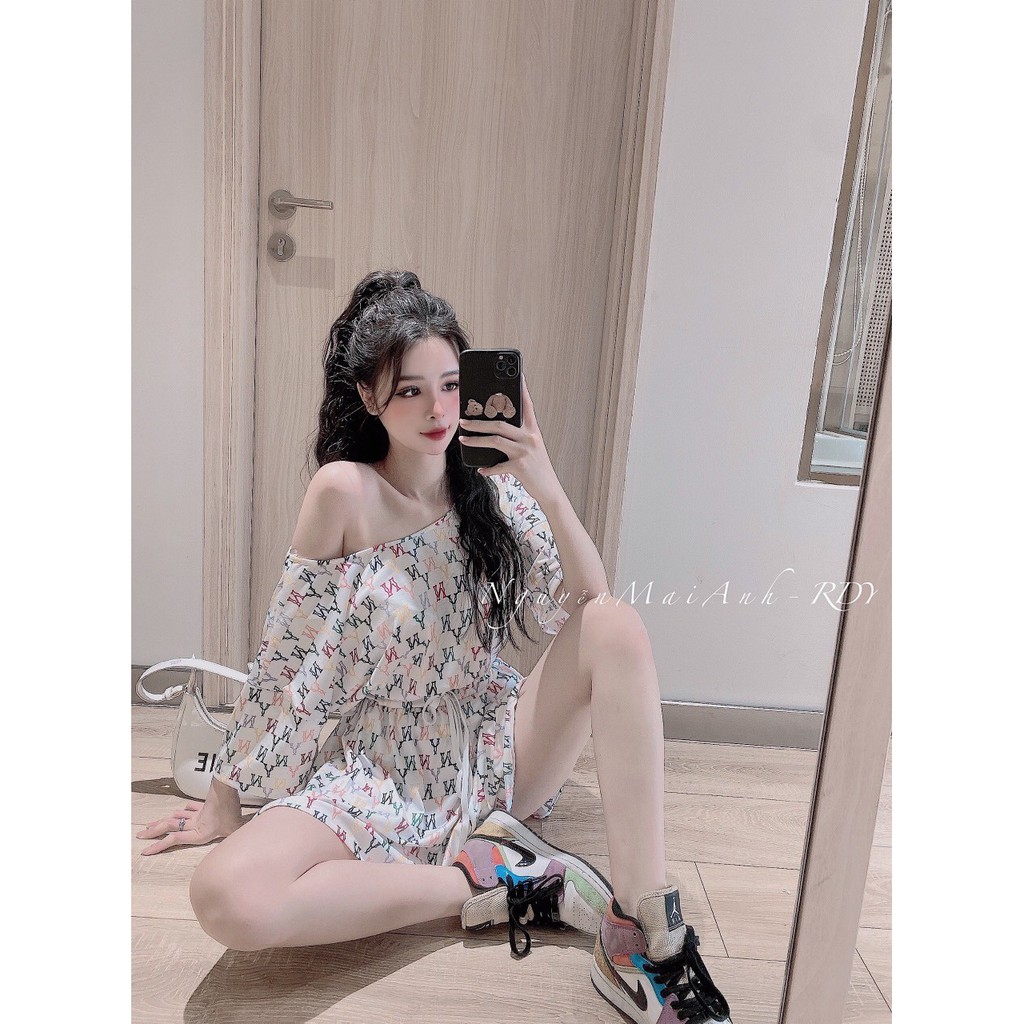 🍁 Set NY áo thụng quần đùi sexy