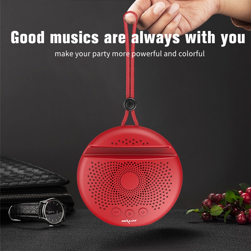 Loa bluetooth không dây ZEALOT di động hỗ trợ thẻ TF micro rảnh tay AUX