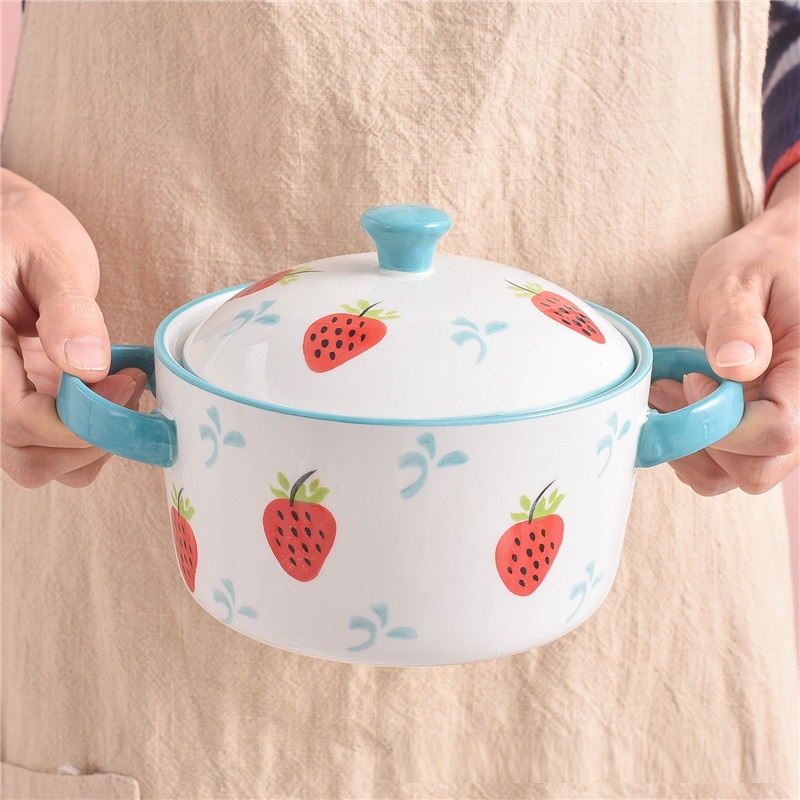 Bát sứ úp mì, bát canh, hộp cơm chống tràn, chống đổ tiện lợi cho dân văn phòng