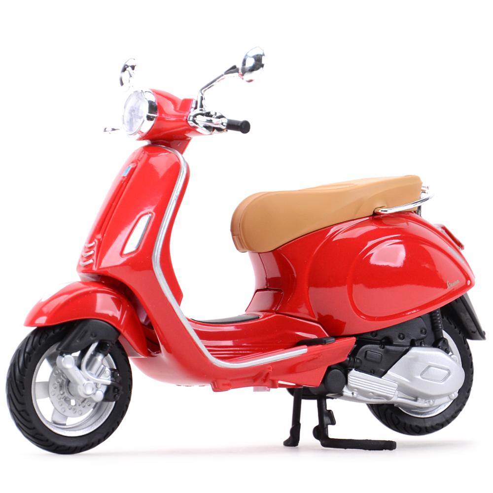 MAISTO Mô Hình Xe Mô Tô Piaggio Vespa Primavera 150 Tỉ Lệ 1: 12