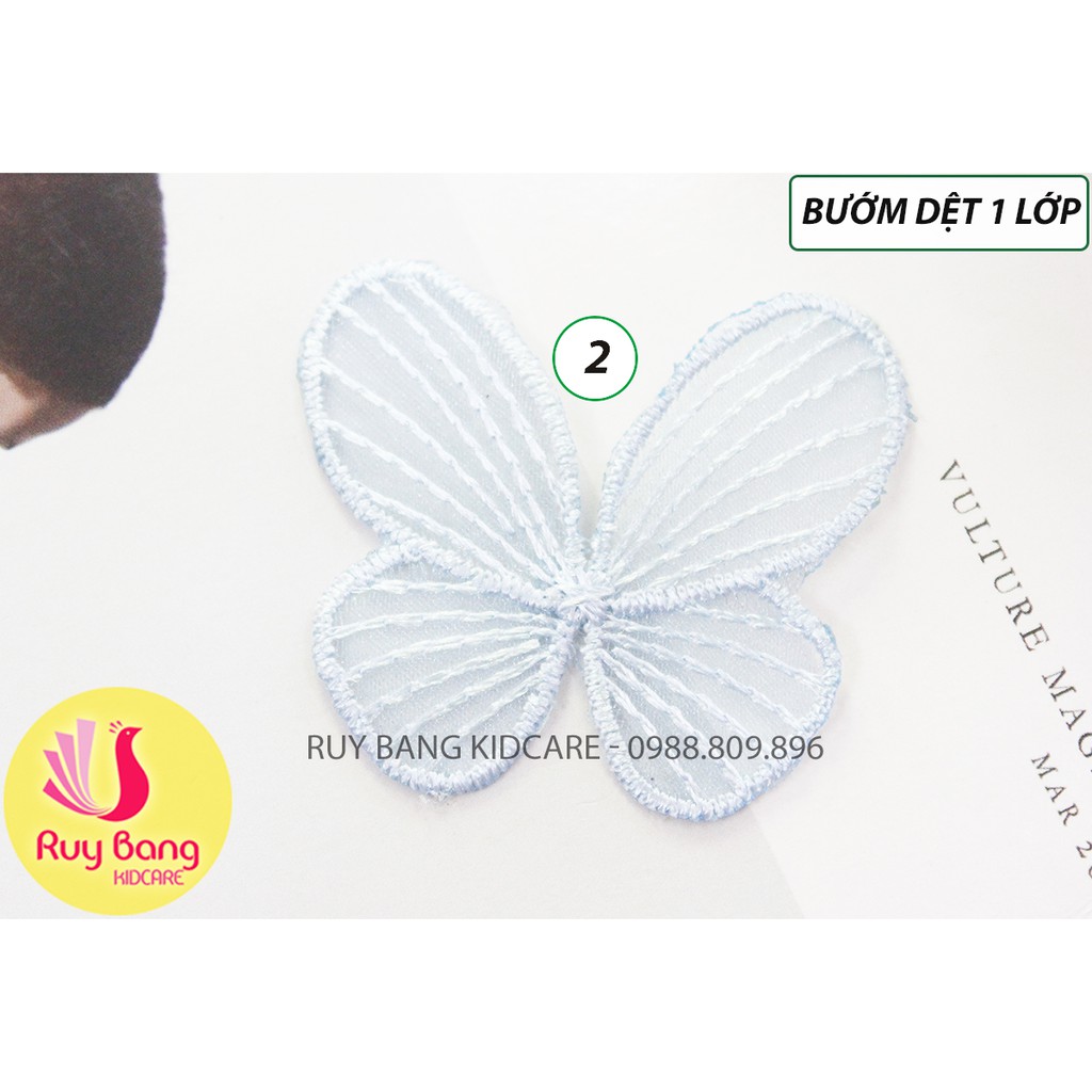 Bướm dệt một lớp 4.5*4*4.2cm
