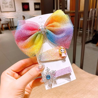 Set kẹp nơ công chúa cho bé