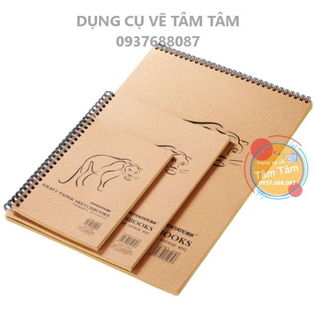 [ TÂM TÂM ]-Sketchbook, Sổ xi măng,Kfrat sketchbook-