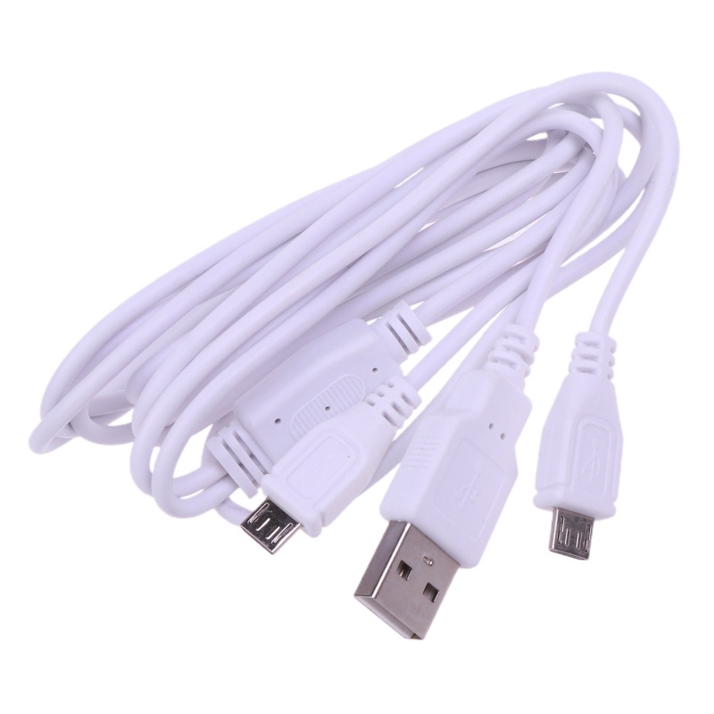 Dây Cáp Sạc Micro USB Kép 2 Trong 1 2 Trong 1 Cho Điện Thoại / Máy Tính Bảng