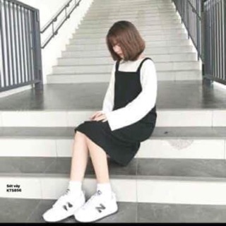Sét váy yếm -kt