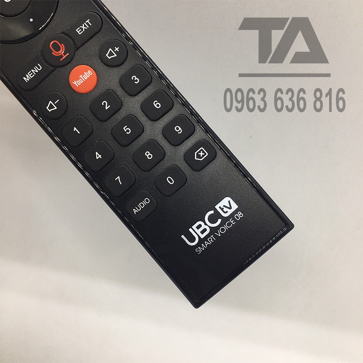 Remote Điều khiển tivi UBC giọng nói chính hãng theo tivi
