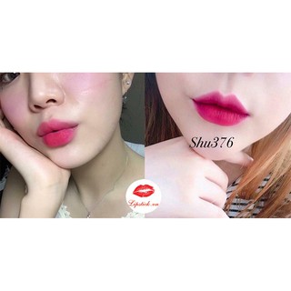 [ CHÍNH HÃNG ] Son shu 376 Hồng cánh sen