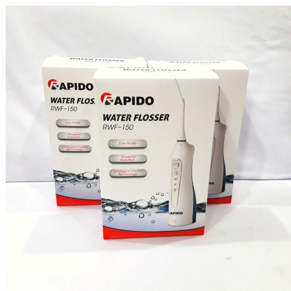 Tăm nước Rapido, công nghệ vệ sinh răng miệng tiên tiến nhất bảo hành chính hãng 12 tháng