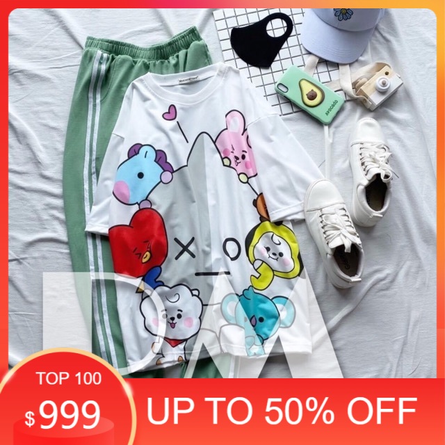 Sét áo thú XO + quần bo gấu , sét áo nam nữ, chất đẹp, sét bộ mặc ở nhà - FANI MODY