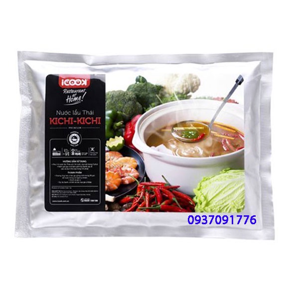 Nước lẩu Thái Kichi-Kichi gói 500ml