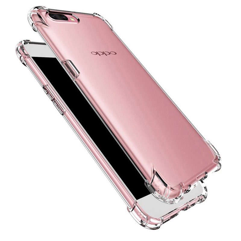 Ốp điện thoại TPU trong suốt cho OPPO A15 A15S A5 A9 A53 2020 A31 A91 A52 A92 A12 A5S A7 A3S A12e A57 A37 A83 A71 A1K K3 F11 Pro F9 F7 F5 Youth F1S F1 Plus