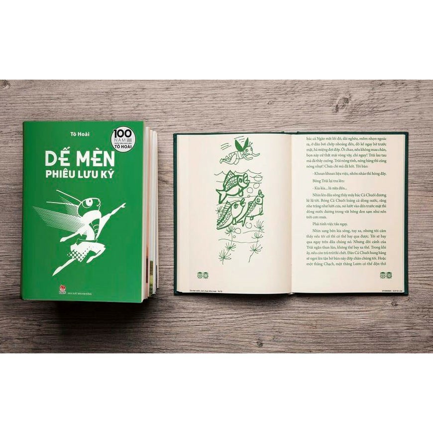 Sách - Dế Mèn Phiêu Lưu Ký – HS Ngô Xuân Khôi - Ấn Bản Kỉ Niệm 100 Năm Tô Hoài