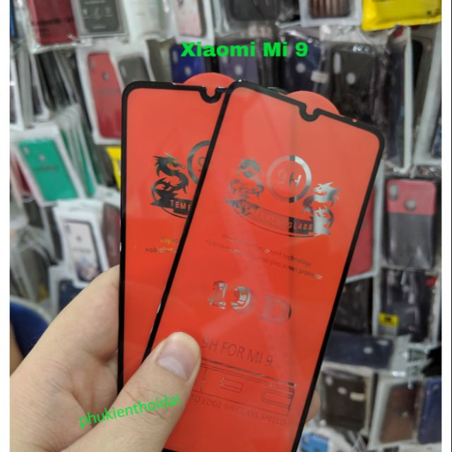 Cường lực 19D Xiaomi Mi 9 / Mi CC9 full màn full keo ôm màn 2.5D cao cấp chất đẹp