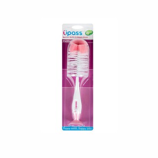Bộ cọ rửa bình sữa, núm ti không bpa chính hãng upass - up7004n