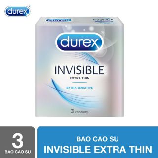 BAOCAOSU Durex INVISIBILE [CHÍNH HÃNG]